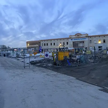 Budowa Rzeszowskiego Centrum Komunikacyjnego [październik 2023] - fot 17